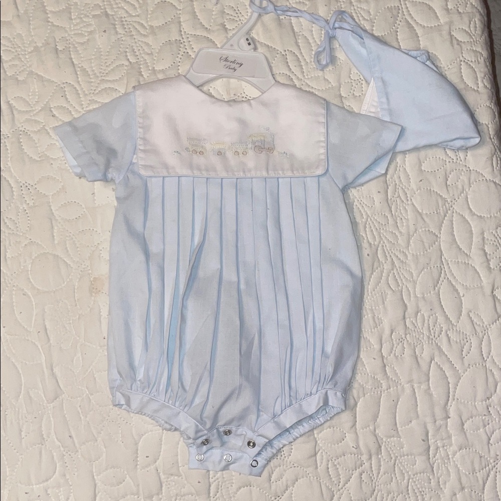 Petit Ami Light Blue Baby Bubble